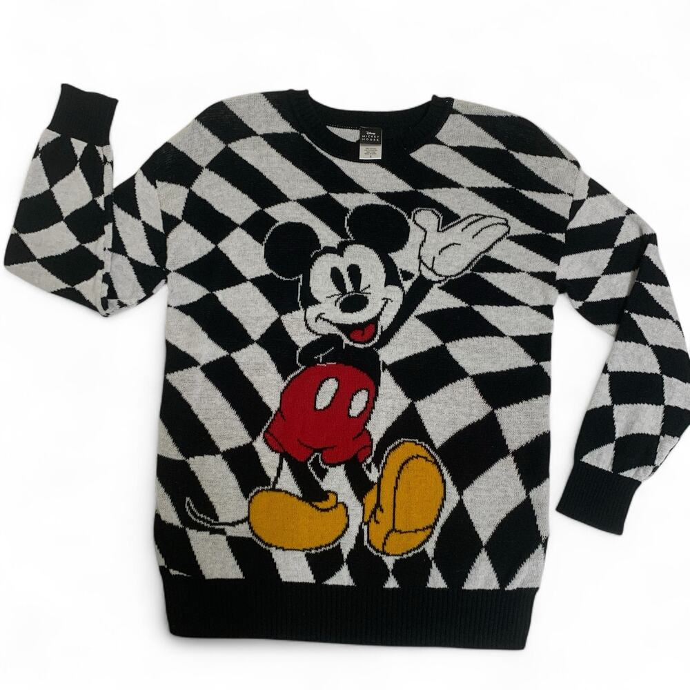 Vintage Disney Mickey Mouse Sweater-Size Small